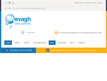 Tablet Screenshot of mevaghdiving.com